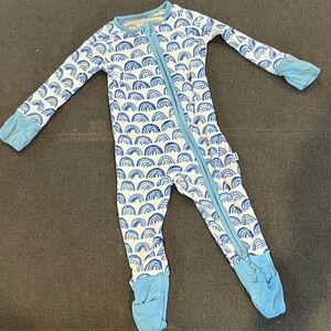 Little Sleepies Rainbow Onesie